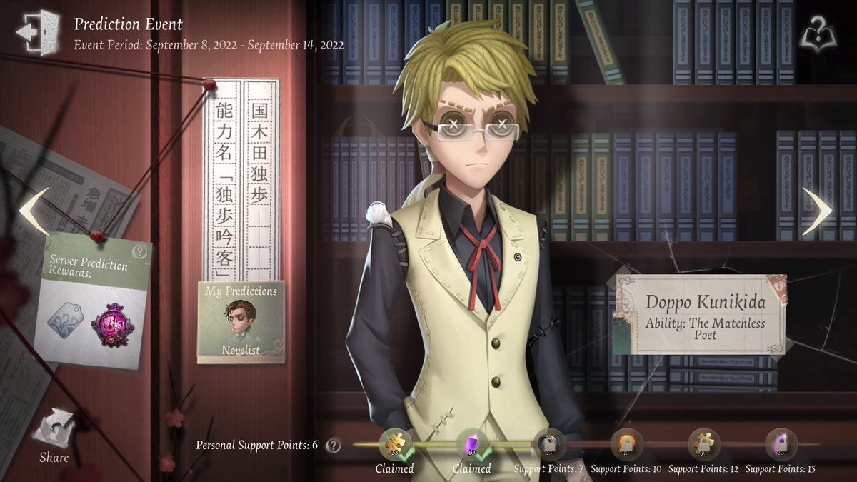 Novelist's (unreleased/cancelled) Bungou Stray Dogs Crossover Costume - Doppo Kunikida