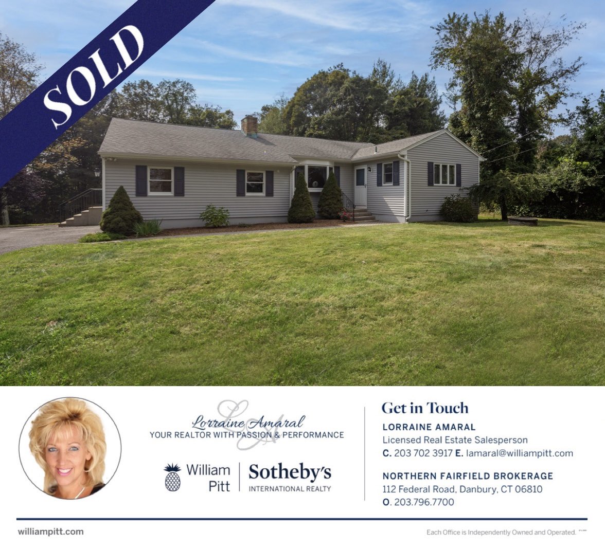lamaralrealtor's tweet photo. SOLD~ over $50K above asking price! Multiple offers for this well maintained Ranch home. Truly my honor to sell for a special family dear to my heart. Time for the new buyers to start the next chapter of this book. 
❤️🏡🍁 #sold #wpsir 
#letmemoveyou #TimeToMoveIsNow https://t.co/PgsV3dHLEi