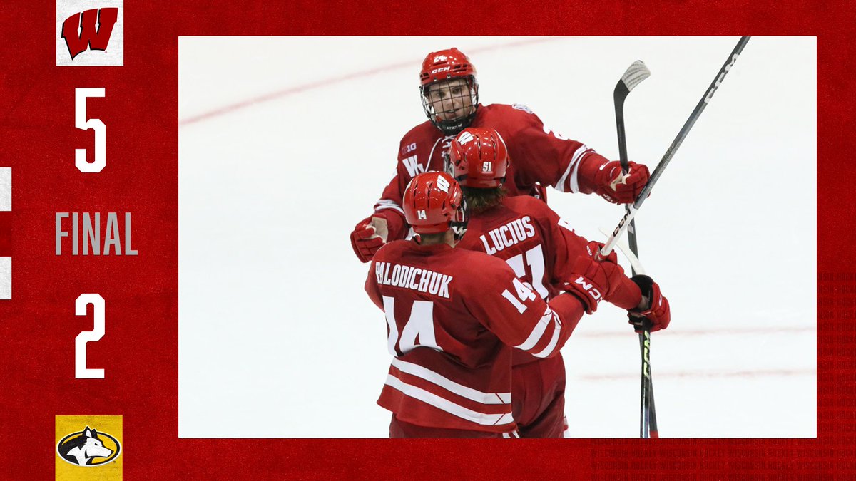 THE BADGERS SWEEP NO. 17 MICHIGAN TECH!! 🧹🧹

#NextChapter || #75thSeason
