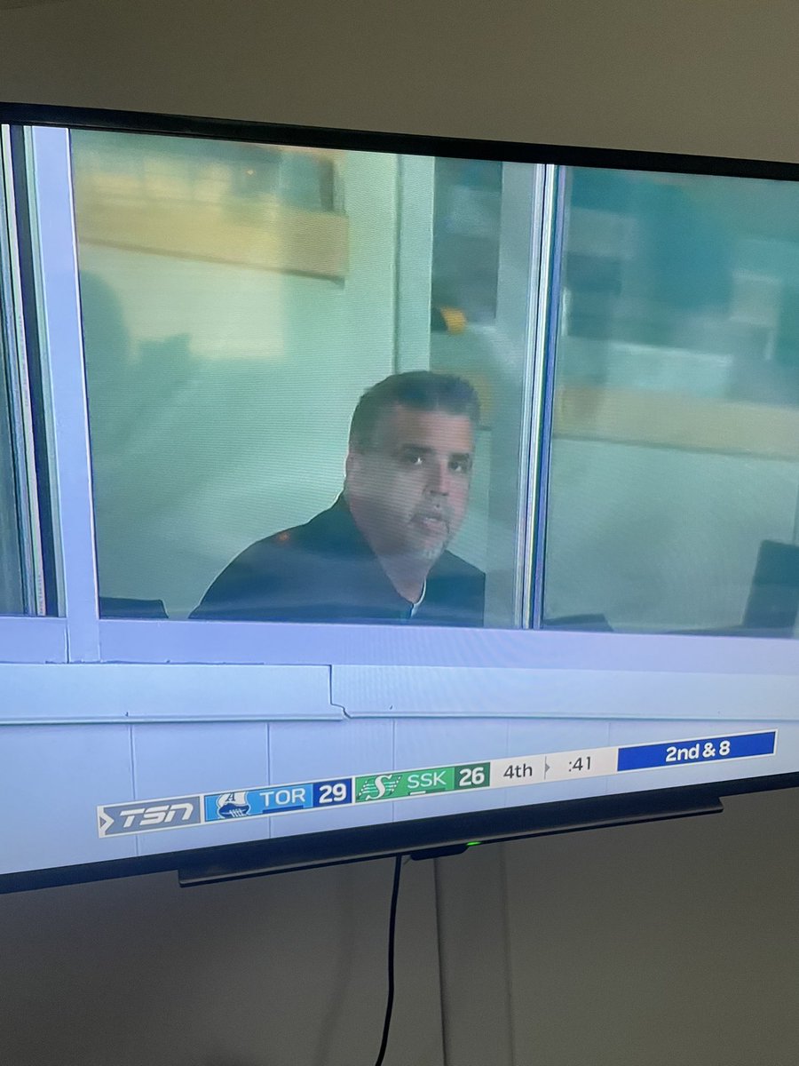 Dean_Paz's tweet photo. Jeremy O’Day is like…. “shit….ill never have seats as good as this ever again!” #Riders #FireDickenson #FireODay #CFL https://t.co/GGioRHQZAJ