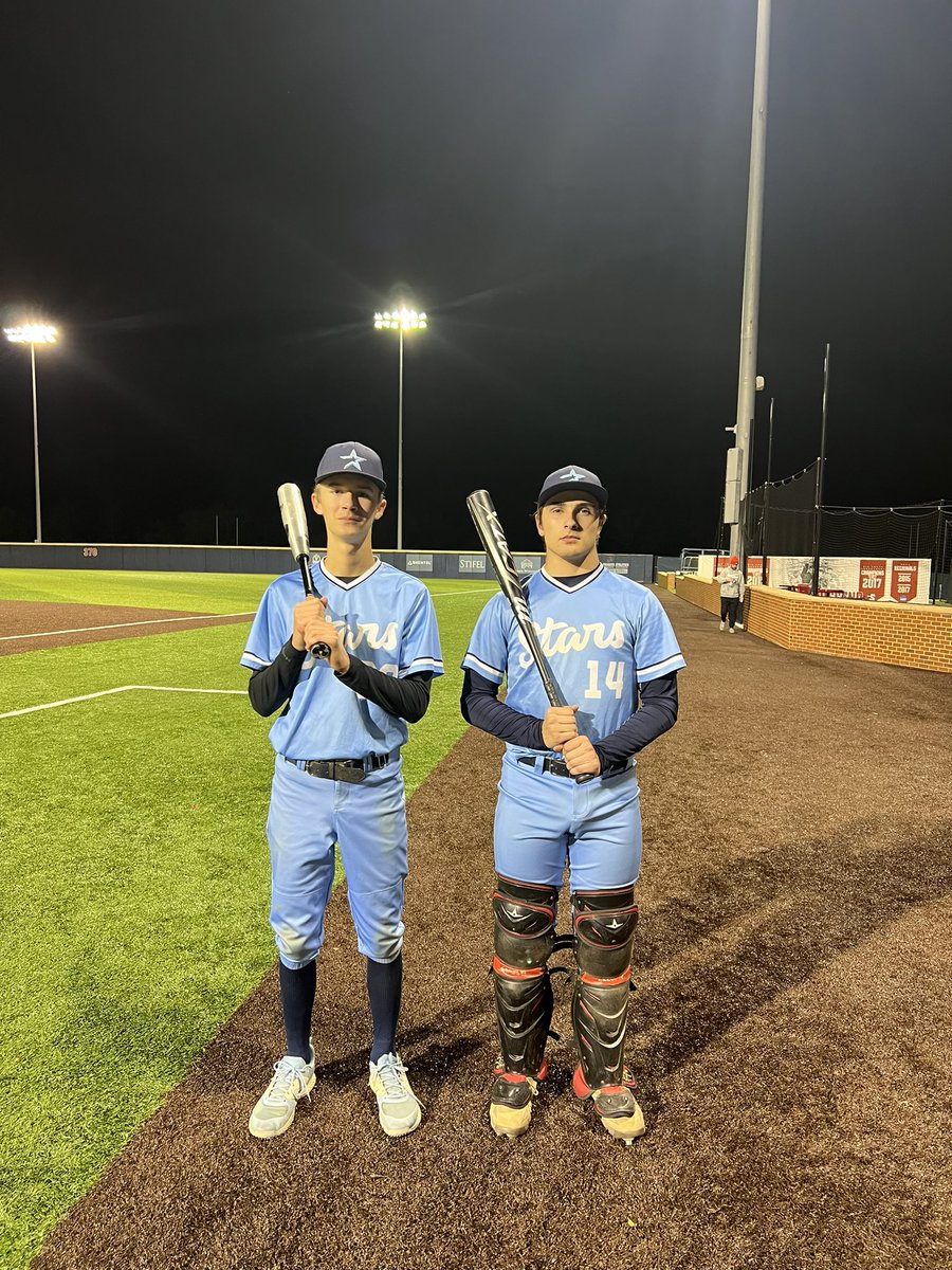 gcaroline's tweet photo. Stars Prime ‘25 with 9-1 bounce back win. Alex Bonfadini (Unity Reed) 4IP, 0 ER, 9 Ks. @Mbrown_07, Tyler Harvey 2Bs. @J_Robinson21 3B. Multi hits @CoblentzWill &amp; @LoganFStars14 @STARSBASEBALLVA https://t.co/XH4El5zvjM