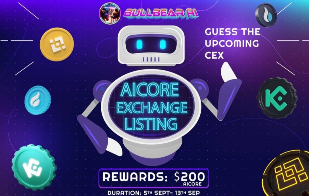 MSamiDLEK1's tweet photo. AICORE 200 bin arz ile piyasaya yeni çıktı. Fiyatı şu an 0.50 $. sadece Mexc de listeli.
#AICORE #Bitcoin       @babydoge #FLOKI #XRP #Ethereum @MEXC_Official #Doge #AVAX @shibaturkish #MINA https://t.co/GC1zgnU3AJ
