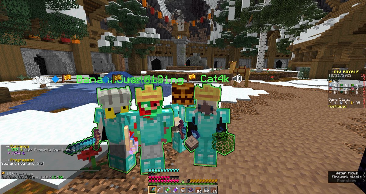 Brodator_'s tweet photo. Tried 1 game with @MemeDotJpegg and this happened.

BananaGuard13 is too strong with candy. https://t.co/8eMBkuXZPj