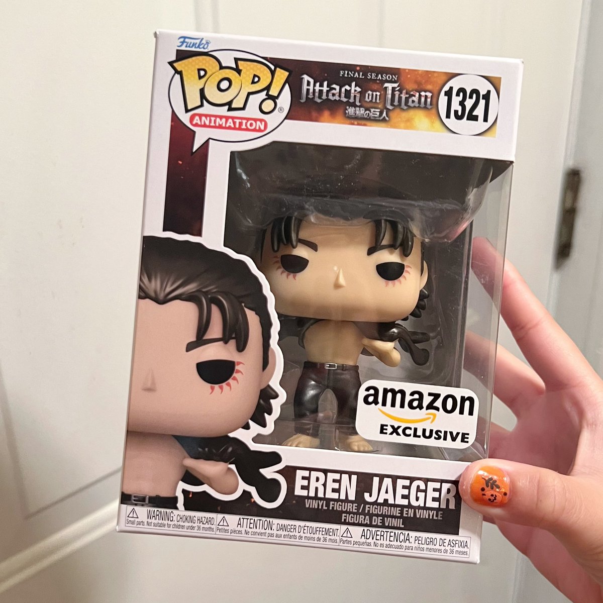 Eren Jeager arrived home safely 🤎 #FunkoPOP #ErenJaeger #aot #AttackOnTitan