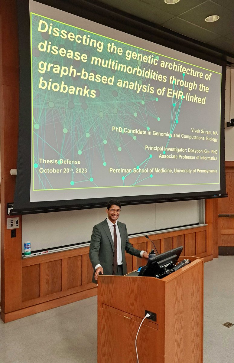 dokyoon_kim's tweet image. Exciting news alert!🎉 @viveksrm24 just became our lab's first PhD grad! From endless experiments to groundbreaking work, he's been on fire! So proud &amp;amp; can't wait to see what's next! Cheers to many more milestones!🥂 #PhDFirst #LabProud #ScienceWin @UPennGCB @UPennIBI @UPennDBEI