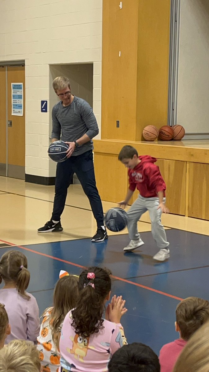 Our class has some talented basketball players! Thanks for the awesome presentation, Mr. Corey!