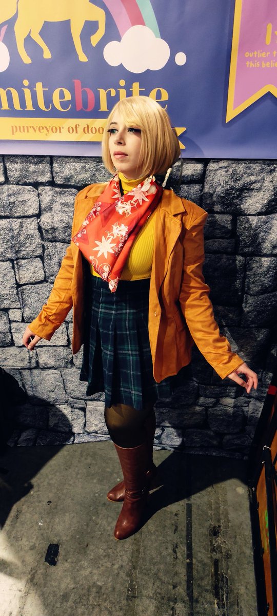 ashley graham is having a good time at <a href="/Armageddonexpo/">Armageddon Expo NZ</a> (come grab goodies at E1!)