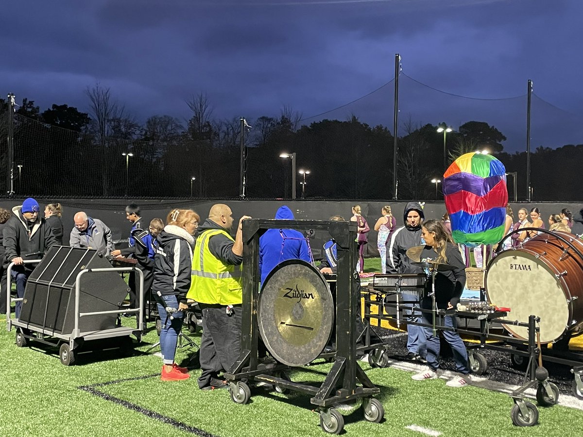 Soo much parental support goes into students participating in the Greece Blue Knights Marching Band. Tonight’s Home Show was evidence that we are truly better together. ❤️