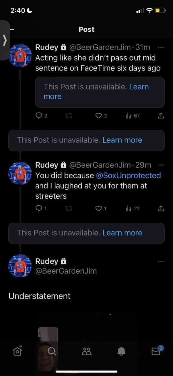 SoxUnprotected's tweet photo. @BeerGardenJim @messycarroll She needs to get unshadowbanned. This is too much work to decipher. https://t.co/zkePSao7ya