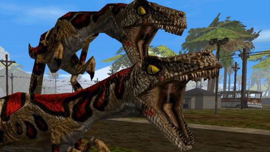 BrandonMHerbert's tweet photo. @captain_fatdog The raptors in Trespasser walked, so the raptors in ARK could run… https://t.co/gQVEorrZgn