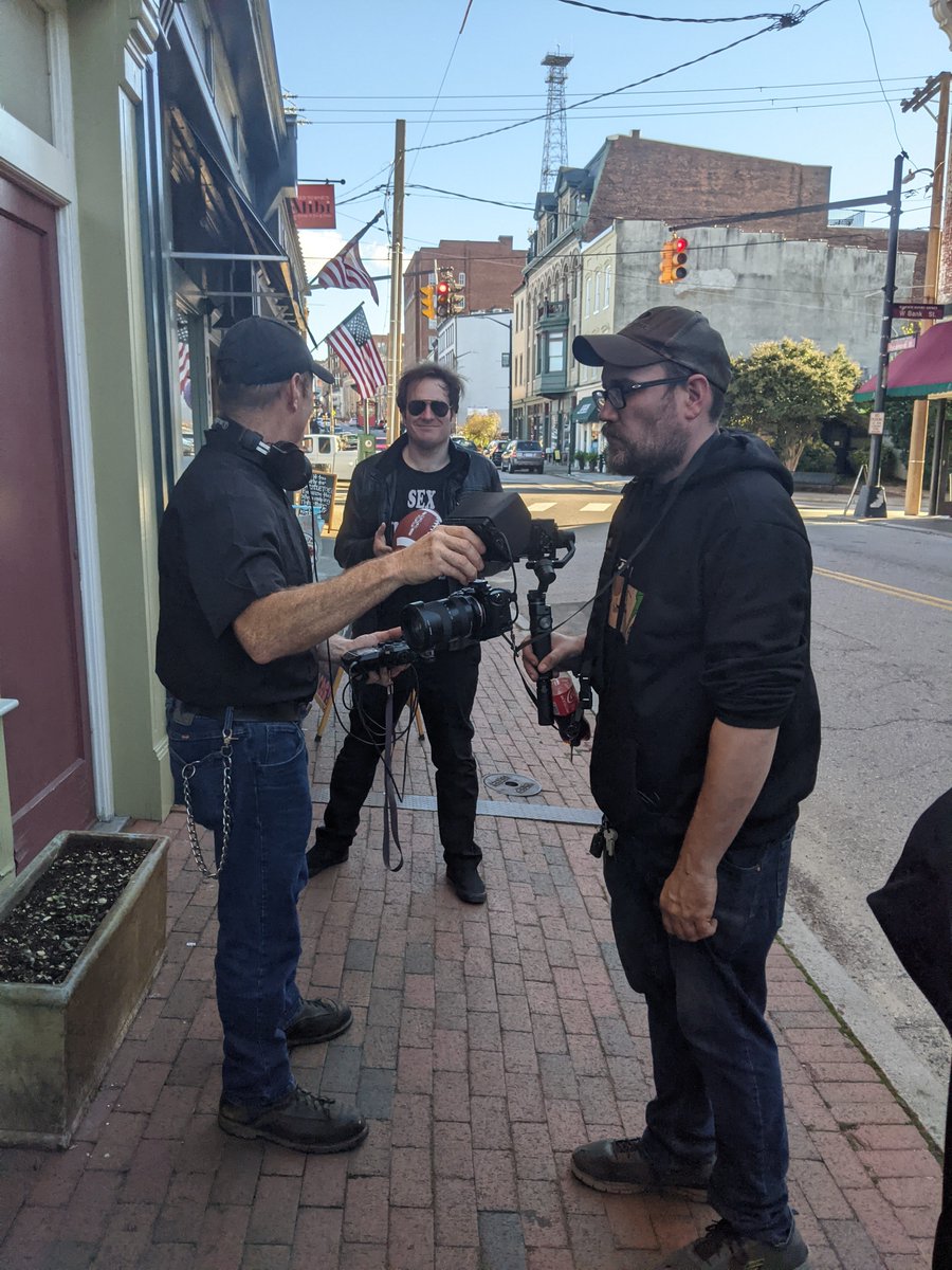 DjCyFi's tweet photo. On set with Not Dead Yet Productions filming Never Say Never for the @rva48hfp
.
.
.
#48hrhorrorfilmproject #notdeadyetproductions #rva48hfp https://t.co/YiPagCBuwM