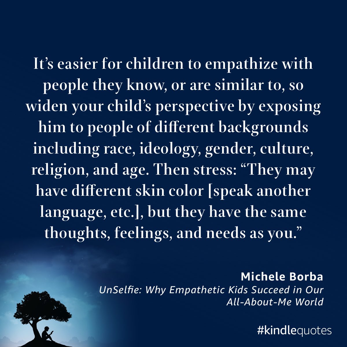 #Empathy is the immensely human trait that helps us step into another’s shoes and reflect how he/she might feel or need. #Empathy can be cultivated. Let’s help our kids learn to think WE, not ME. It’s how we can create a more humane 🌎 for our children.