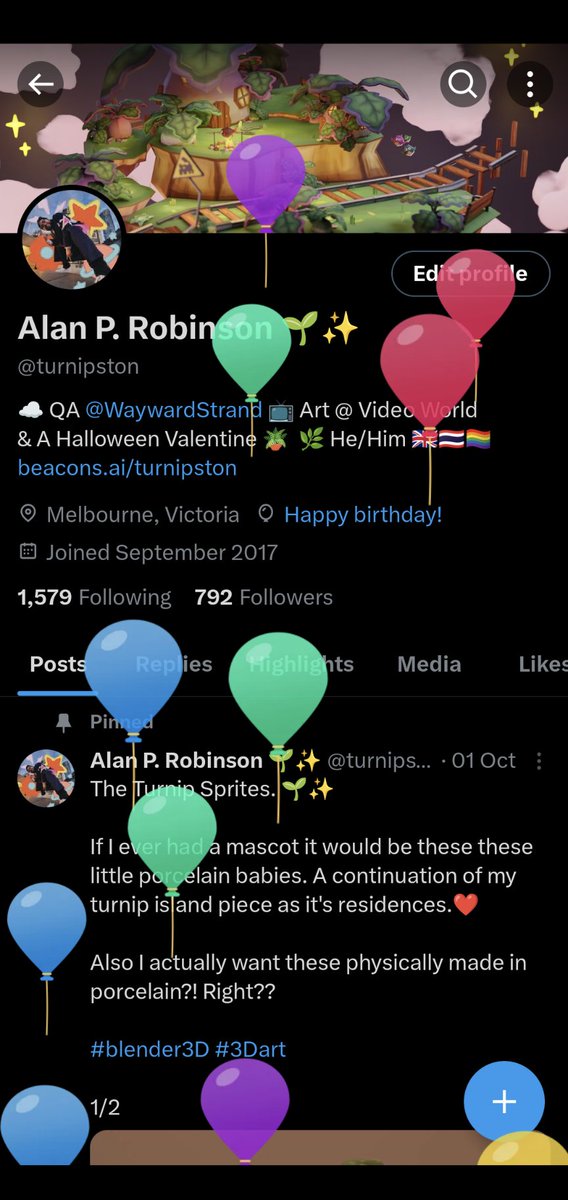 Alan P. Robinson 🌱✨ tweet media