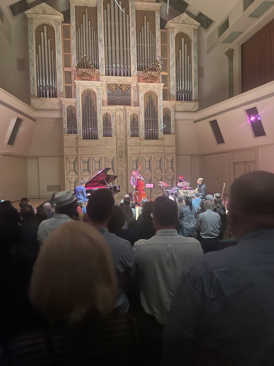 #claytonstate #spivey hall incredible jazz performance by Christian Sands