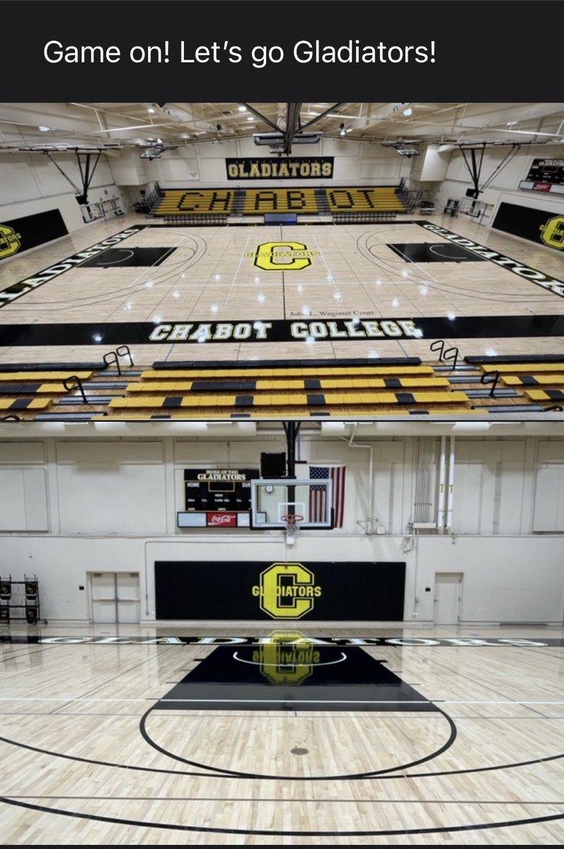 Blessed to host and scrimmage are local quality institution the Cal State University East Bay Pioneers today at Gladiator Gymnasium. We both got better today. Good luck this year!
<a href="/CoachBRooney/">Bryan Rooney</a> <a href="/CoachEggleton/">Mikey Eggleton</a>
<a href="/eastbaymbb/">CSU East Bay Men’s Basketball</a>
<a href="/cityofHayward/">City of Hayward</a>
<a href="/chabotcollege/">michael k</a>
<a href="/ccgladiators/">Chabot College Athletics</a>
#Haywardstrong