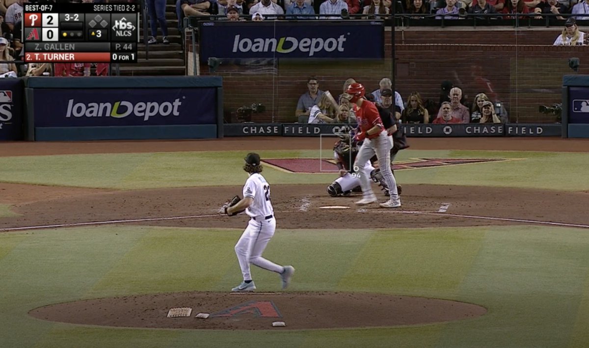 TimKellySports's tweet photo. These are the type of plays where the minor league challenge system would make perfect sense for. This is clearly not a strike to Trea Turner, and would take 10 seconds to overturn. https://t.co/QJN70tR8X5