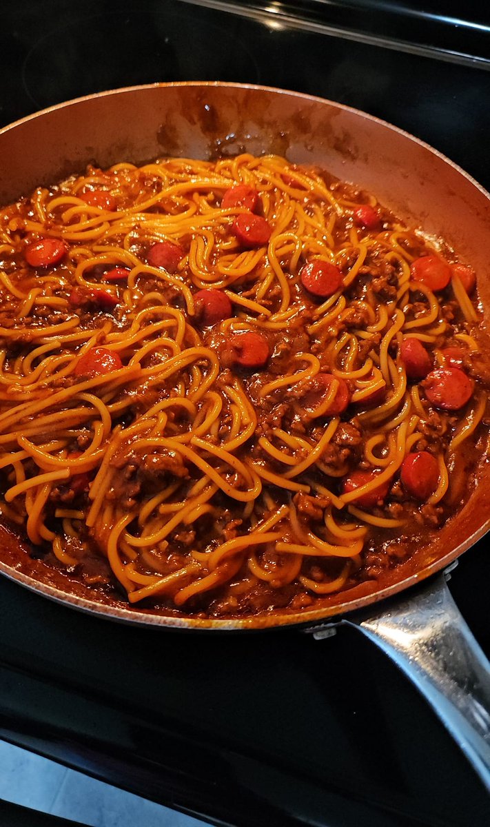 askisabelle_'s tweet image. Filipino Sweet Spaghetti! Anyone who wants to try? 😊😋