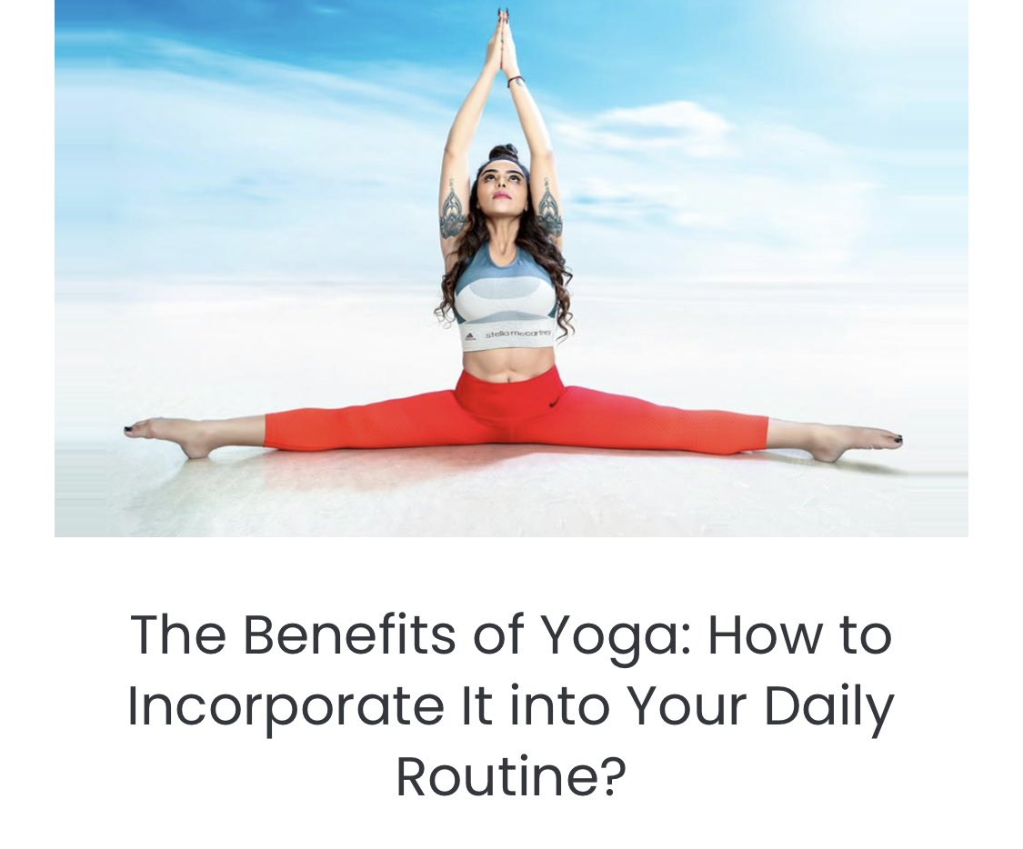Happy Maha Ashtami 🙏
My New Blog ♥️
The Benefits of Yoga . How to incorporate it into your daily routine 🧘‍♀️

shwetarathore.co.in/blog/the-benef…

#jaimatadi #befitwithshwetarathore #internationaathlete #worldchampion #SRfit #fitindia #yoga #yogabenefits #google #sprituality #ShwetaRathore