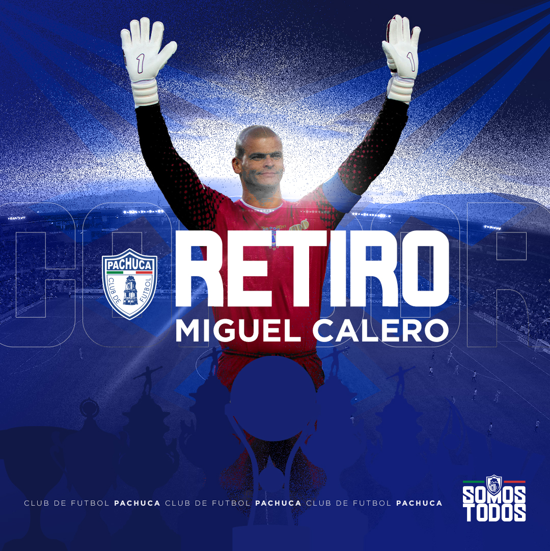 Tuzos's tweet photo. 👋🏼 | Un día como hoy pero del 2011, Miguel Calero jugaba su último partido con el Club de Futbol Pachuca.

💭 ¿Cuál es el mejor recuerdo que tienes del Cóndor en el campo?

#PachucaSomosTodos🤍💙 https://t.co/r3pnkZTCvU