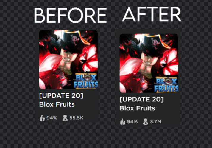 franktotuff's tweet photo. delete blox fruits @Roblox PLEASE (joke) #robloxisdown https://t.co/ATx20OYduR