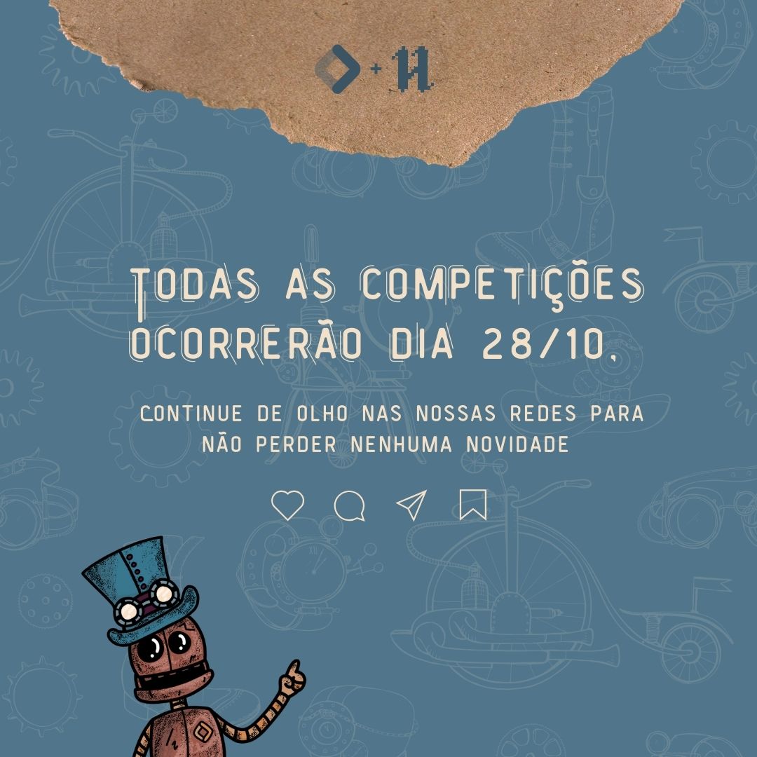 OpenDevUFCG's tweet photo. gente vamos competir? Como vocês já devem saber no nosso encerramento teremos várias competições 🤩🤩.  Trouxe aqui um resuminho de cada uma para vcs terem uma noção de como vai funcionar tudo 😝 . E não esquece 🧐☝️ as inscrições encerram amanhã às 23:59 !! https://t.co/yX3RviBHSe