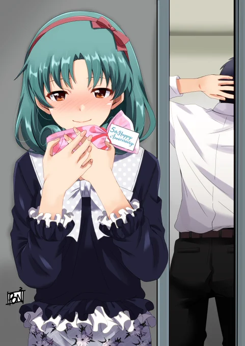 徳川まつりさんのミリアニ初登場を祝して過去のミリシタ周年絵を貼ってみる。ちょっと独特の世界観のある子だけど、良きお姉さんで素敵なアイドルなので皆様どんどん推していきましょう。#ミリアニ #ミリアニ実況 #徳川まつり 