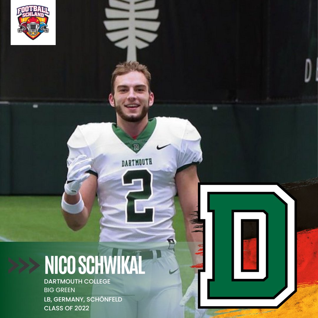 Footballschland ๐ MADE IN GERMANY ๐บ๐ธ๐ฉ๐ช (@footballschland) on Twitter photo ๐ฉ๐ช <a href="/NSchwikal/">Nicholas -Nico- Schwikal LB/TE</a> (Sophomore) spielt diese Season am <a href="/dartmouth/">Dartmouth ๐ฒ</a> <a href="/DartmouthFTBL/">Dartmouth Football</a> ๐ช๐ ๐ฉ๐ช <a href="/NSchwikal/">Nicholas -Nico- Schwikal LB/TE</a> (Sophomore) spielt diese Season am <a href="/dartmouth/">Dartmouth ๐ฒ</a> <a href="/DartmouthFTBL/">Dartmouth Football</a> ๐ช๐
