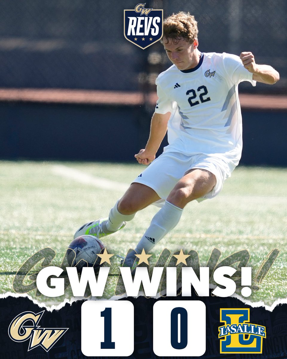 GWMensSoccer's tweet photo. Picked up a gritty 𝐖in against the Explorers!

#RaiseHigh https://t.co/lgTJzclIPq
