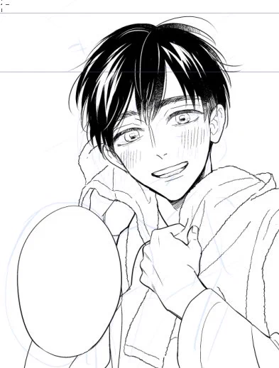 #きみ色に溺れたい 1話は既に納めておりますよ〜
これはその次の原稿
あざと……いや、素の桜海です 