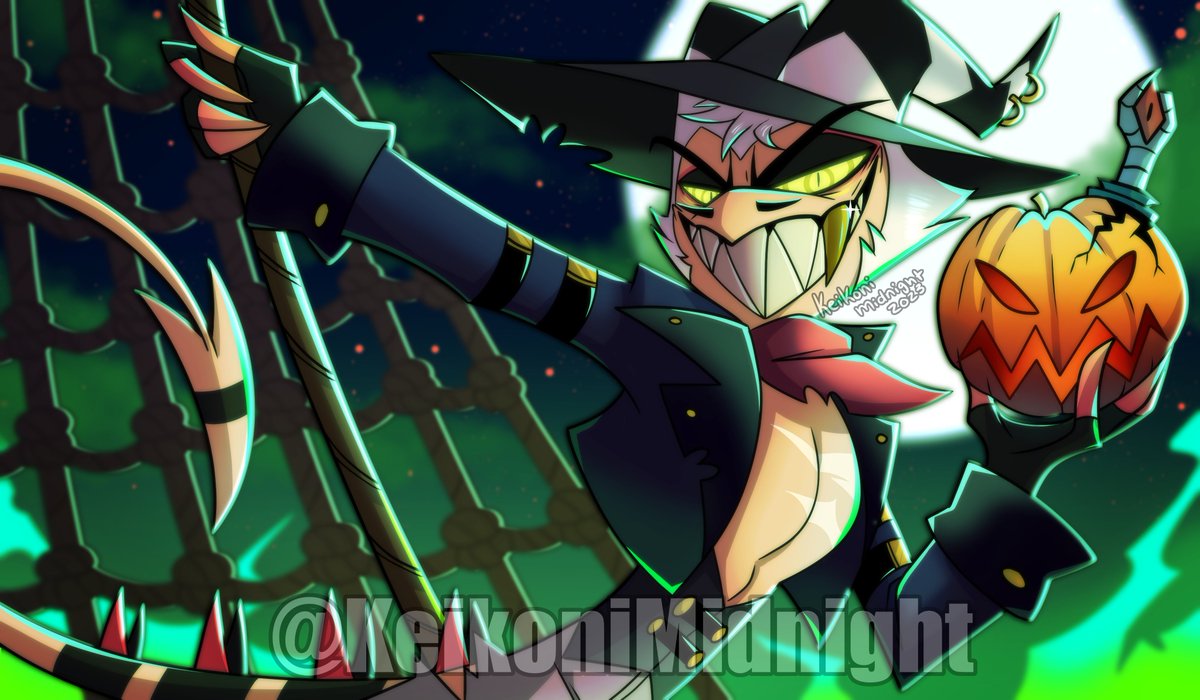 keikonimidnight's tweet photo. He's a pirate for halloween!
#HelluvaBoss #HelluvaBossStriker #HelluvaBossFanart https://t.co/KzpyxwHd3U