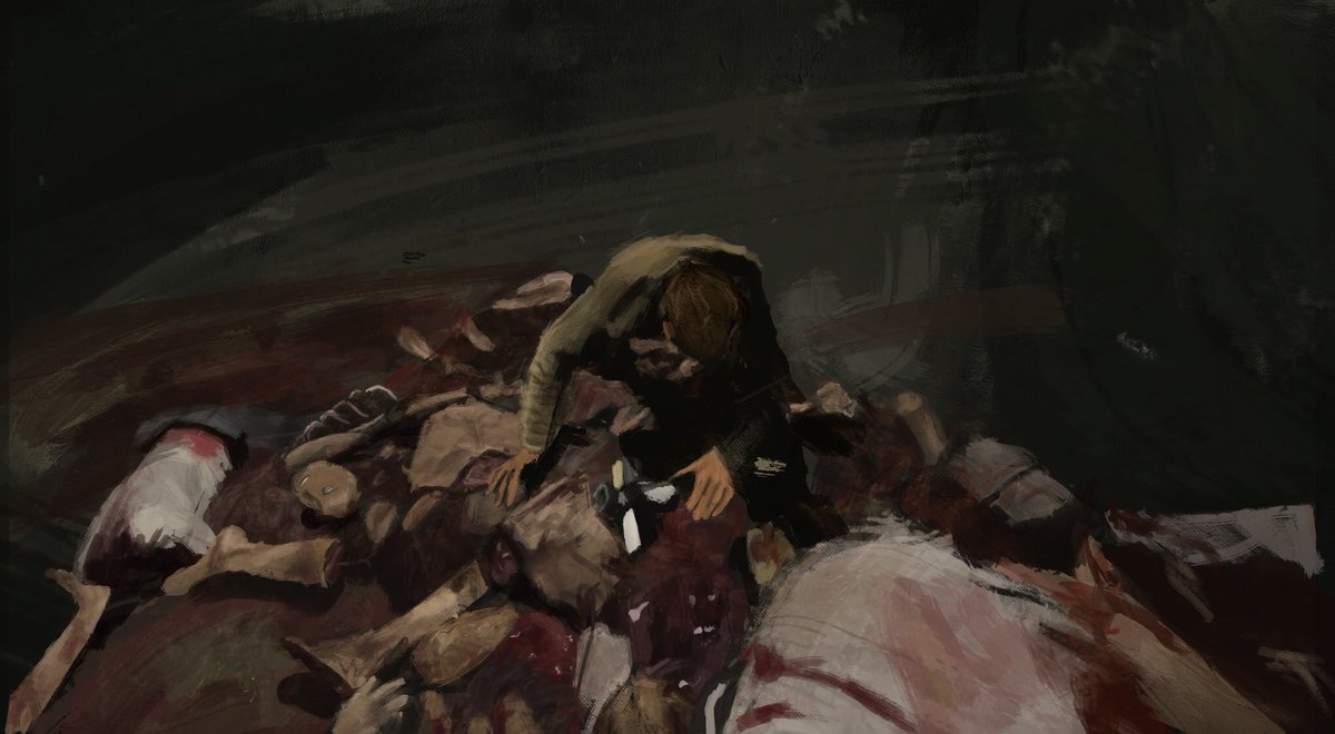GoFindARag's tweet photo. Poor poor miles 

#outlast #outlastfanart #fanart  #art #horror #horrorart #digitalart #milesupshur #outlastart https://t.co/Kepi2ECR2l