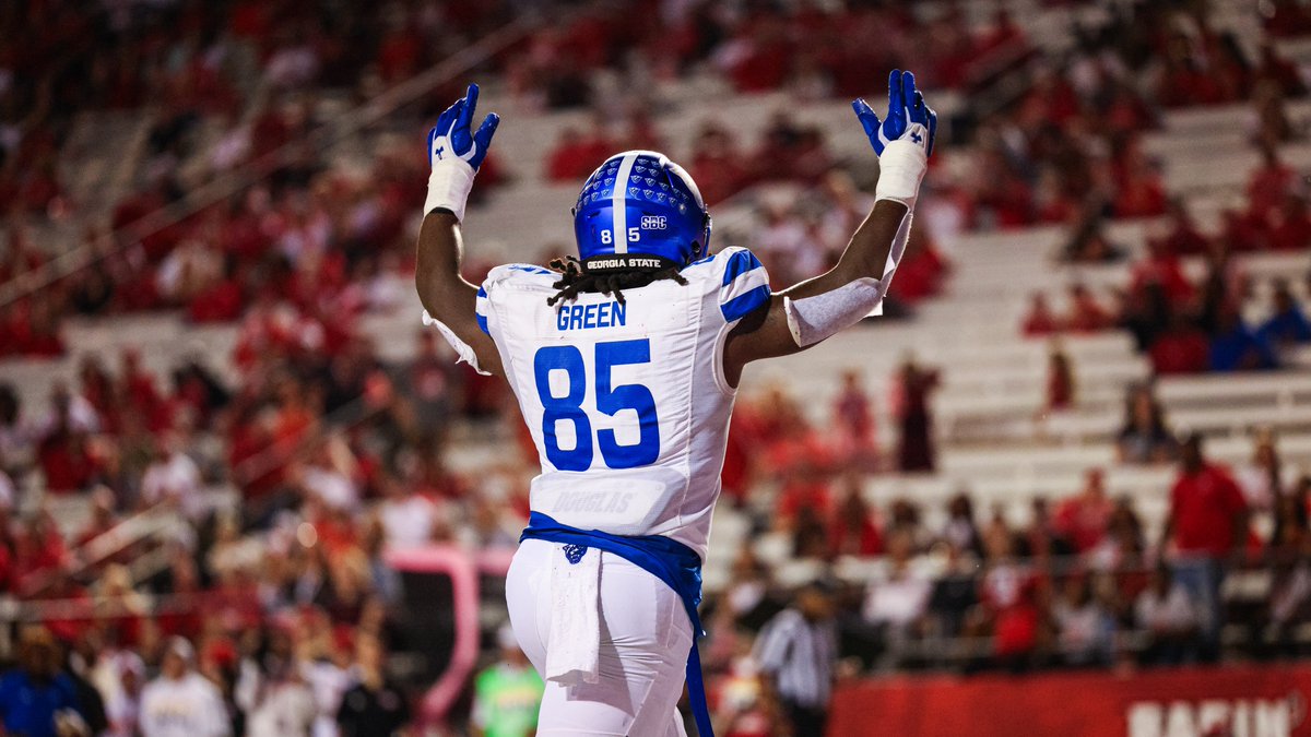 𝗔𝗡𝗢𝗧𝗛𝗘𝗥 𝗢𝗡𝗘🔥🔥

After a 49-yd pickup by Marcus Carroll, Ahmon Green finds the end zone for the second time tonight 

GSU 13 | LOU 0 
#LightItBlue | #SoundTheHorn
