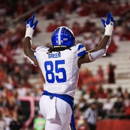 𝗨𝗡𝗟𝗜𝗞𝗘𝗟𝗬 𝗛𝗘𝗥𝗢

<a href="/GeorgiaStateFB/">GSU Football</a> tight end Ahmon Green has another TD grab in the 1st half:

👐🏽 2 Receiving Touchdowns
👐🏽 13.7 Yards per Catch