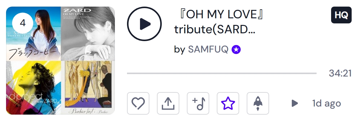 beingriderfreak's tweet photo. I'm 8th in the J-Pop chart 
👉https://t.co/3PPDFsnqwH 
#JPOP  @mixcloudより 

J-POP8⃣位、J.Rcok4⃣位。

#SARDUNDERGROUND 
#Dproject 
#Barbier 
#ZARD 
#Beingしか勝たん 
#BZONE https://t.co/Ao1d4hRdsJ