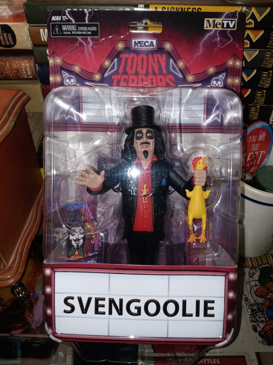 #svengoolie
@Svengoolie 
#goolies
.I can't believe I almost forgot! check out what I found here at local #target totally on accident! psyched! #neca #toonyterrors #metv