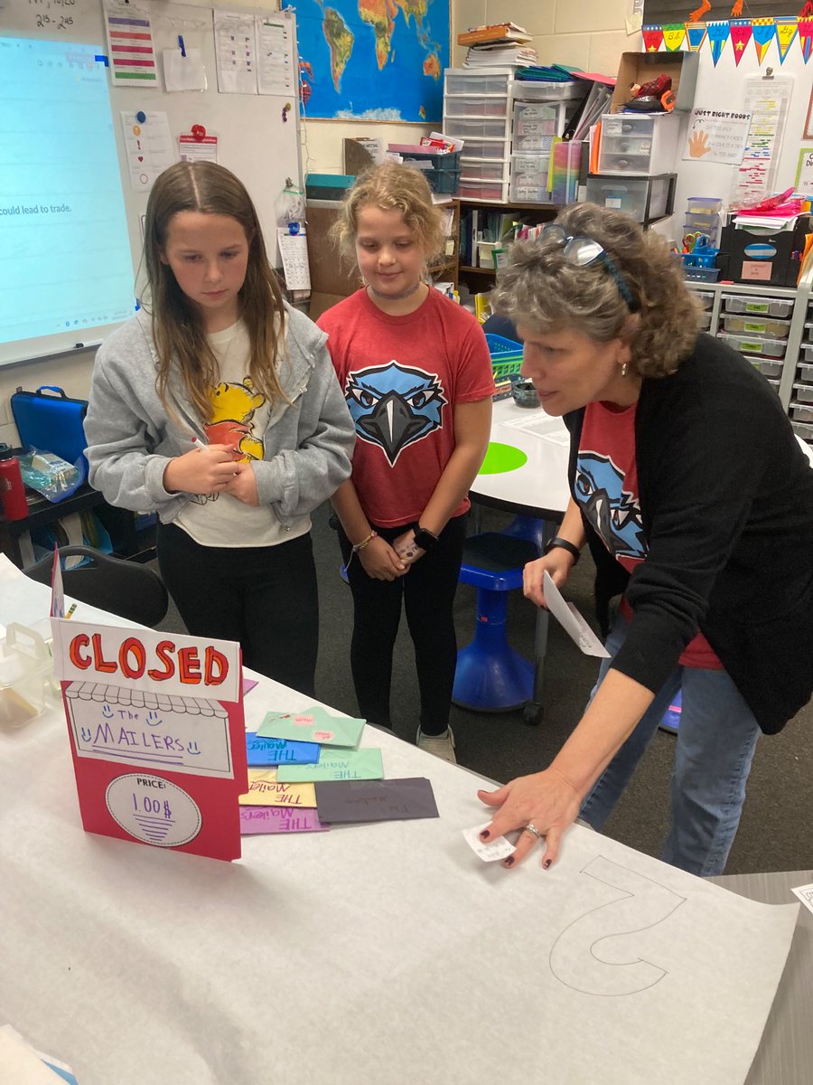 3 of 4
Paugstat Place Market in full swing with my homeroom!  #Economics 
<a href="/Coach_KT/">KT</a> @Adena_AP