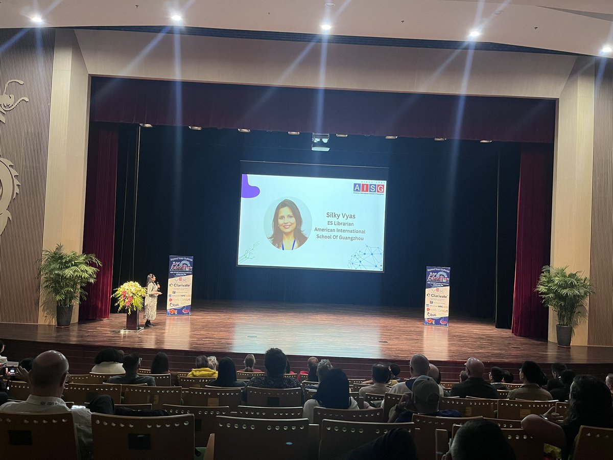 edTechEvans's tweet image. Through the “AI noise”, it was refreshing to hear @silkjay share ways of using this technology alongside an existing approach to teaching, #UDL. #ACAMISTech 
(And proud of our #AISGZ team taking risks!)