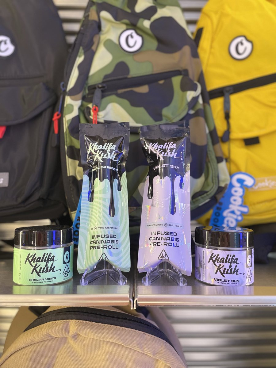 maywoodscookies's tweet photo. #KhalifaKush Violet Sky 🌌 1.5G Infused Prerolls 💨 (KK Mints x GastroPop) #VioletSky #KhalifaMints #CookiesMaywood https://t.co/XcS1Go8Cq4