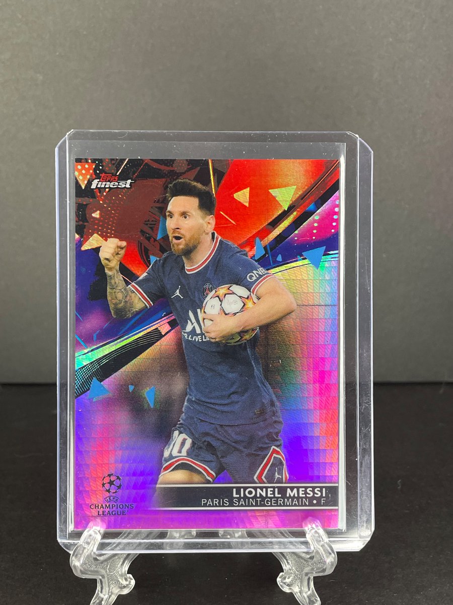 Jules_Jawns's tweet photo. Lionel Messi Pink Prizm /125
$20
#SpookyStealsStackSale https://t.co/oRySUSk7PY