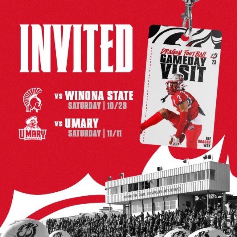 Thanks @CoachChaseMont for the game day invite! I’m super exited to check it out!