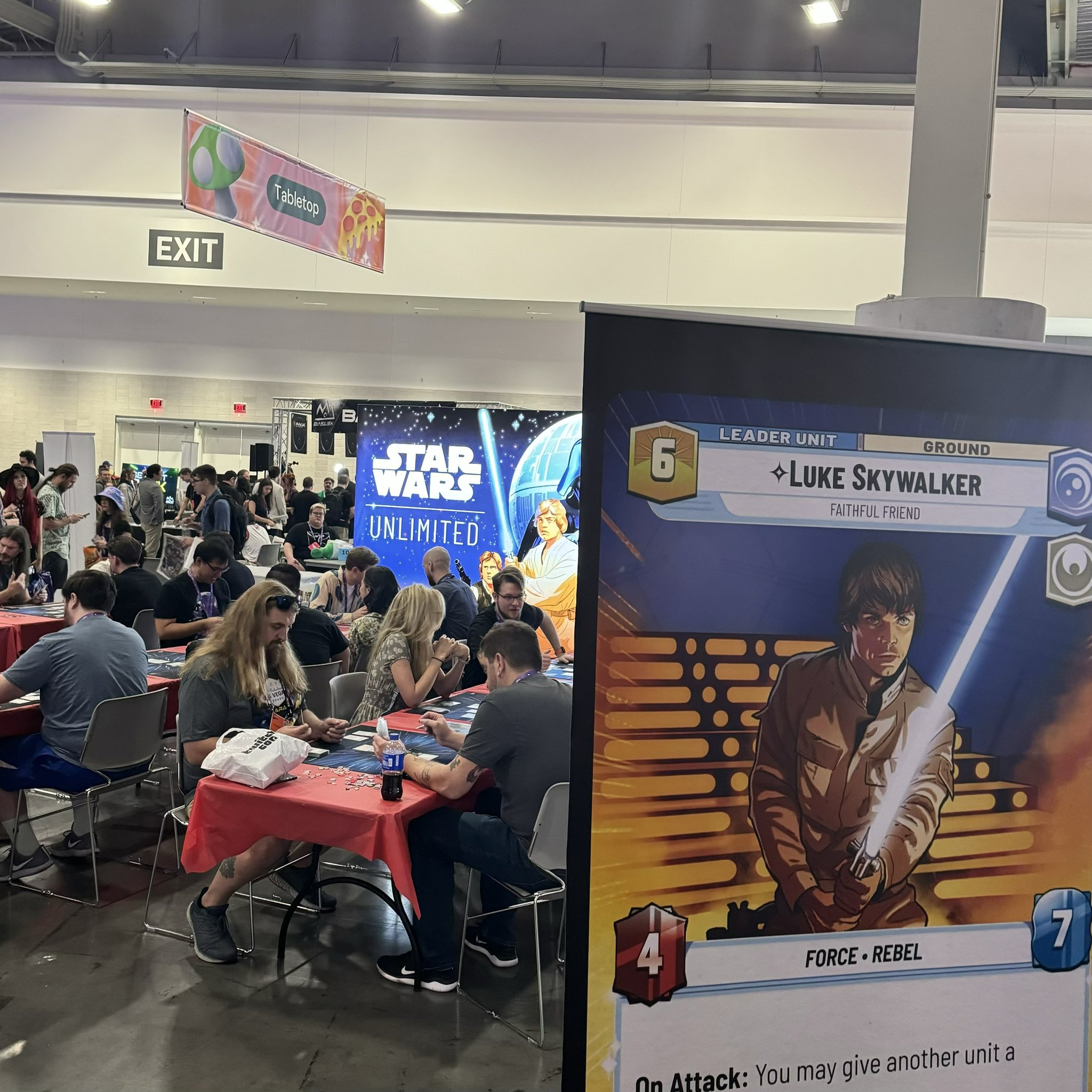 Star Wars: Unlimited by FFG on X: We're wrapping up day 2 of TwitchCon! If  you haven't stopped by yet, we'll have promo cards and a limited number of  playmats available tomorrow