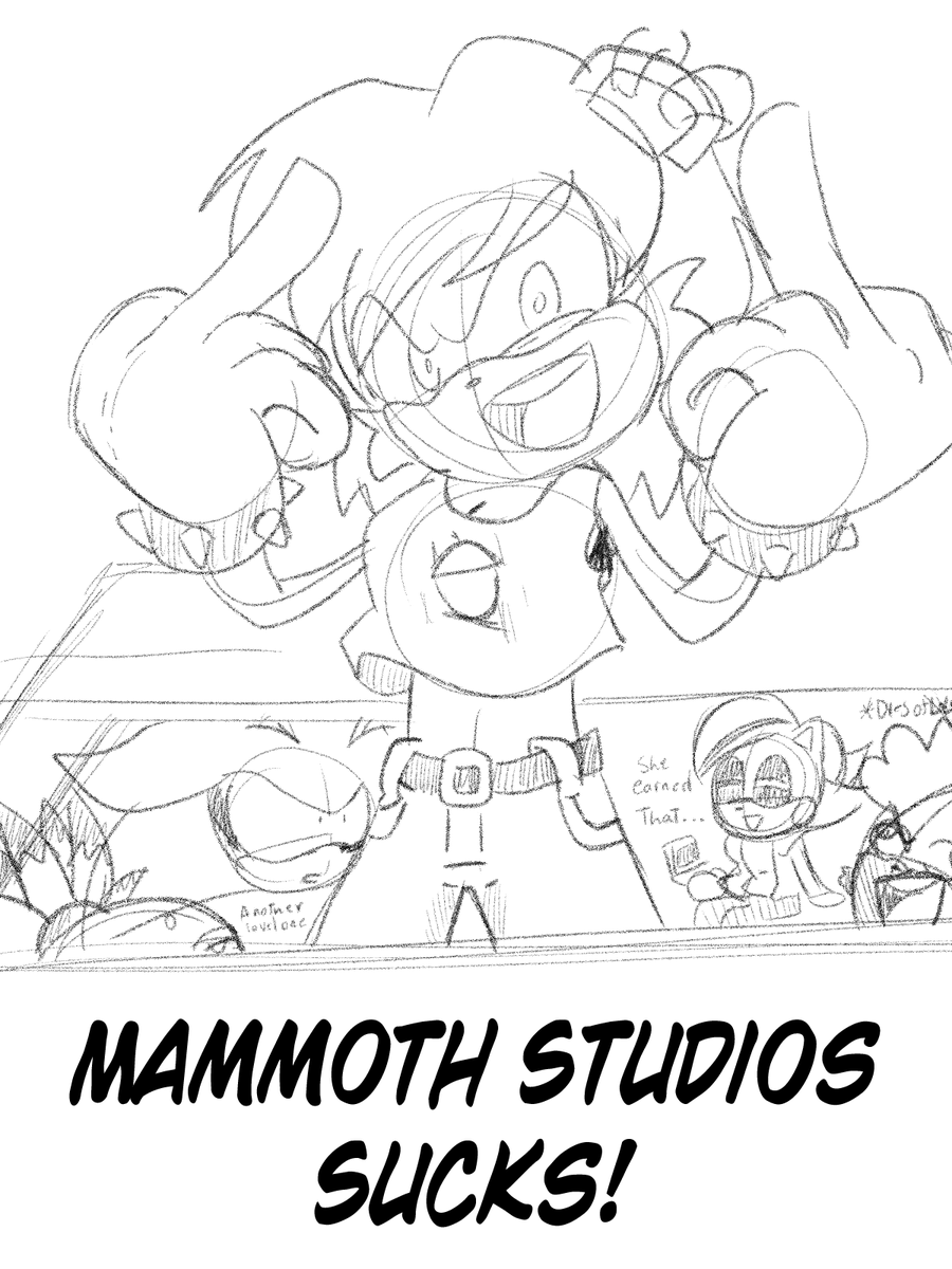 In another world, Mina Mongoose expressed herself differently... 

(Quick sketch made for laughs, on words of the author themselves)

#Minamongoose