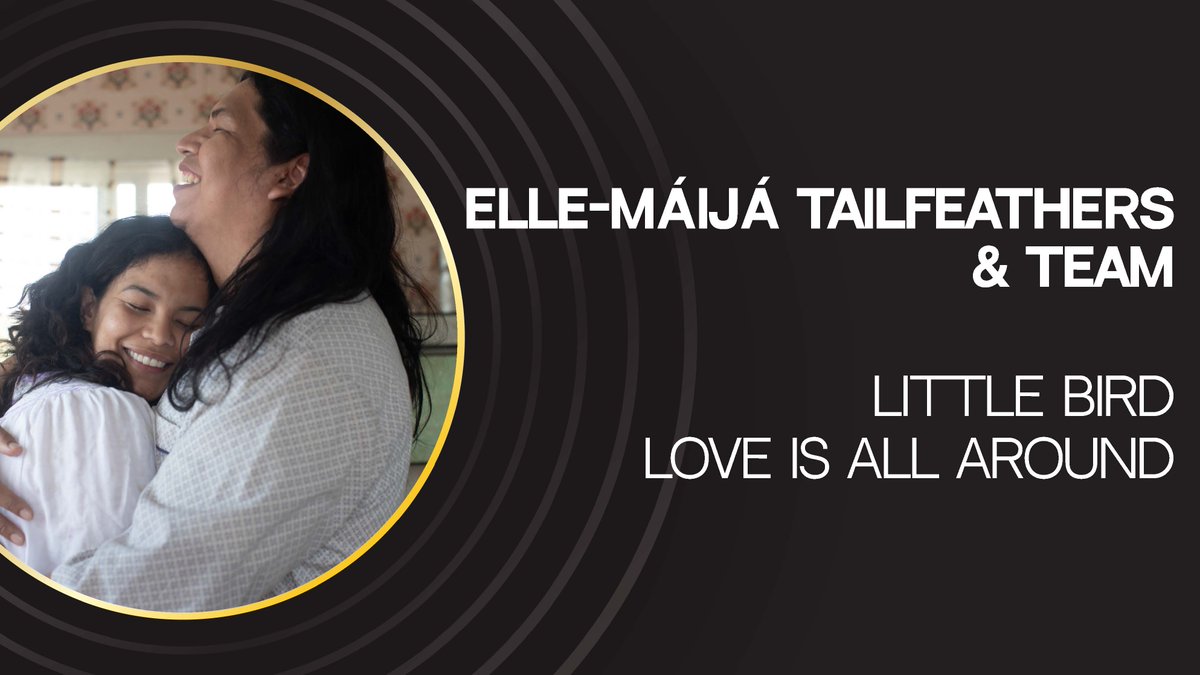 The winner of Outstanding Directorial Achievement in Dramatic Series is Elle-Máijá Tailfeathers & Team – Little Bird, Love is all Around. #DGCAwards #DGCTalent