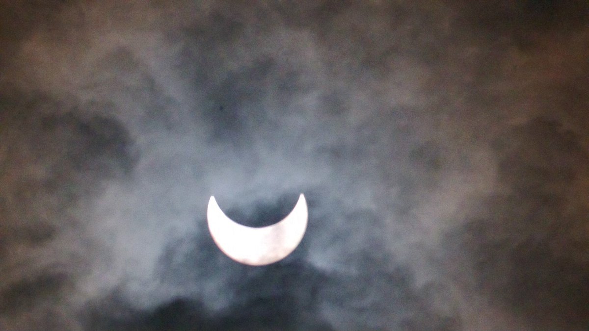 SHSDrone's tweet photo. Last weekend, we got to put our DwarfLabII Smart Telescope into action by tracking and documenting the annular solar eclipse! https://t.co/qzJ3zslC6E