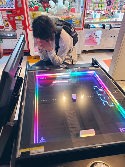 Side note:  Am bad at arcade games 🫡 https://t.co/kdy1WF3Zmq