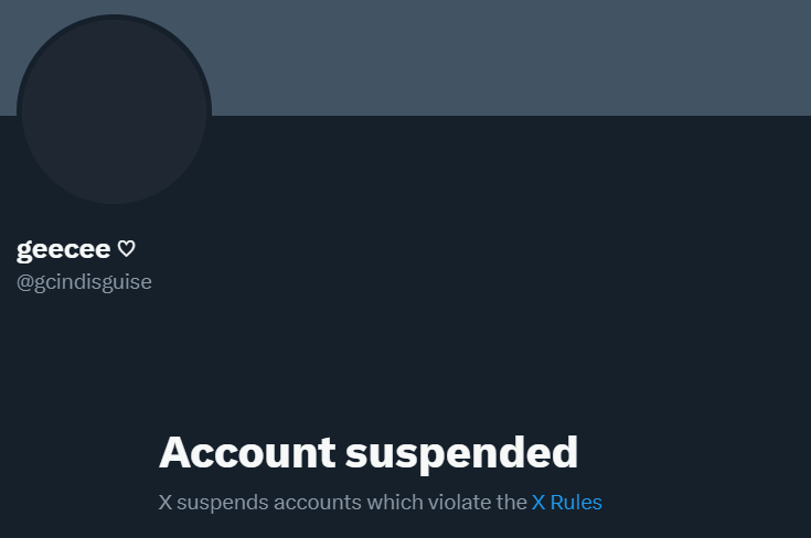 TheBopPops's tweet photo. ayo no shot gc got suspended???????? free her bro she did nothing wrong 😔 https://t.co/EMiQFosjwo