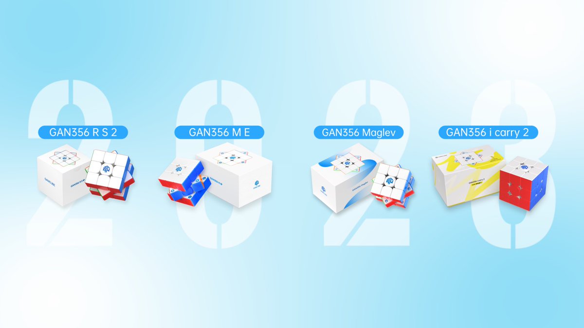 gancube's tweet photo. The newly evolved GAN356 series is coming. 

Let the record-breaking legend carry on!

#GANCUBE #GANCUBESHOP #GANSpeedcube #GAN356RS2 #GAN356ME #GAN356Maglev #GAN356icarry2 #CubingNewAge #cubinglife #speedcube #comingsoon https://t.co/yOX4I3nrgv