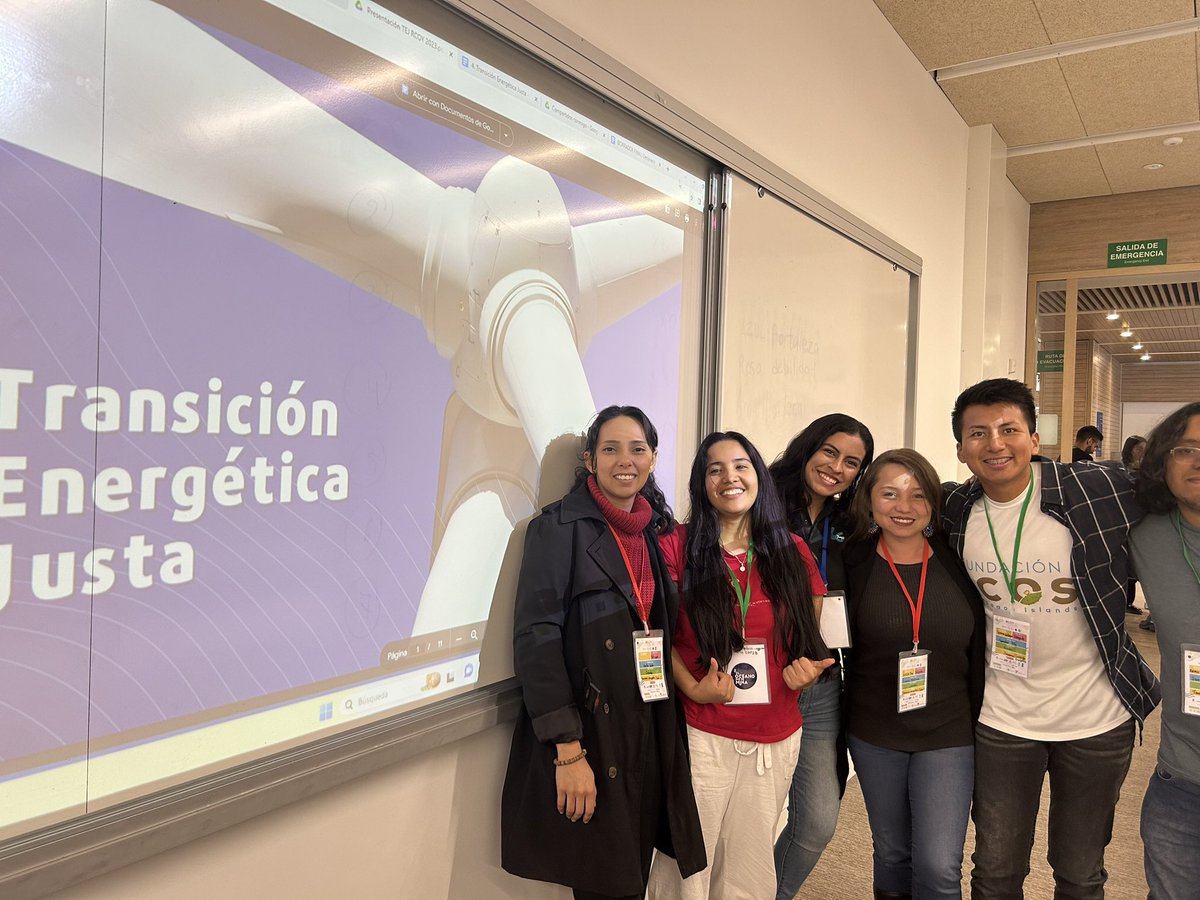 habeger_sebas's tweet photo. 1/3 Del 9 al 11 de Octubre las #juventudes de Latinoamérica nos unimos en la @rcoylatam Latam para trabajar en la declaratoria a nivel regional abordando temas relacionados a: transición energética justa, finanzas climáticas, biodiversidad, pérdidas y daños. 

#incidencia #rcoy https://t.co/KDoG9vFsIm