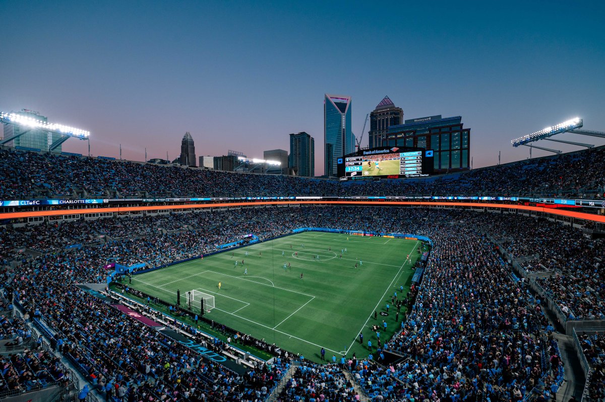CharlotteFC's tweet image. Charlotte is a soccer city 👑
