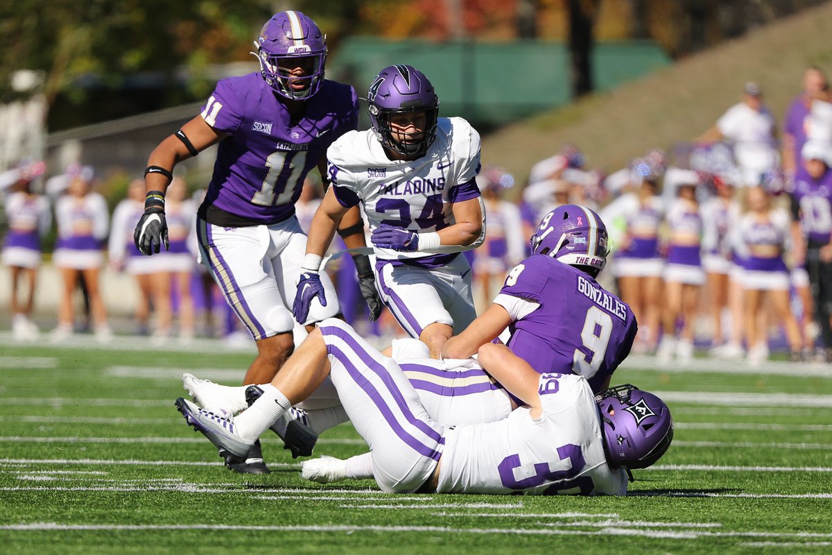 Furman's defense stopped Western Carolina on three fourth down tries (0x3) and converted two of the ensuing possessions into first quarter touchdowns in its 29-17 victory.